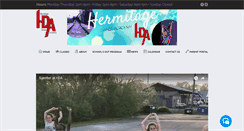 Desktop Screenshot of hermitagedance.com